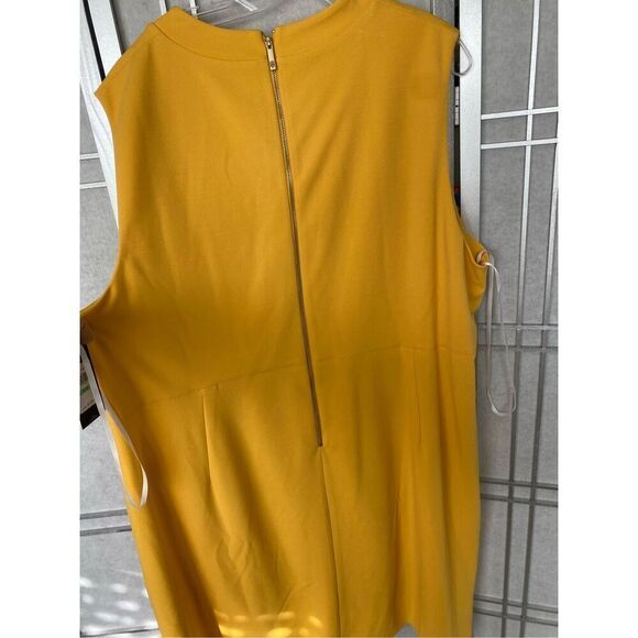 Tommy Hilfiger Women's Plus Size Mock Collar Sleeveless Dress NWT - Picture 12 of 13